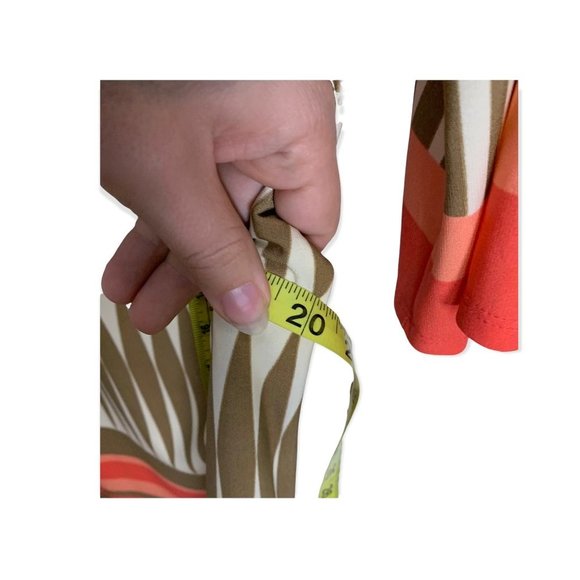 Eliza J Boat Neck Print Long Sleeve Dress *Medium - Picture 9 of 10